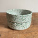 Green spotted ceramic ramekin