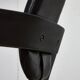 Chaise Ergonomique Pendule en Cuir Noir par Peter Opsvik pour Stokke, 1983