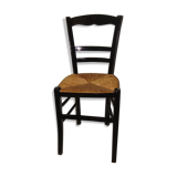 Wooden & sitting room chair straw