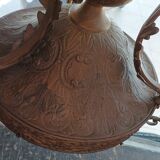 Suspension in brass and bronze Renaissance style