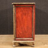 Spanish lacquered and silvered dresser