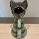 Old ceramic cat jug
