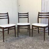 Chaises scandinaves en teck