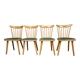 Set de 4 chaises bistrot modèle Baumann année 70'