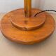 Antique wooden floor lamp