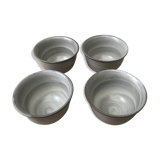 Set of 4 sandstone cups