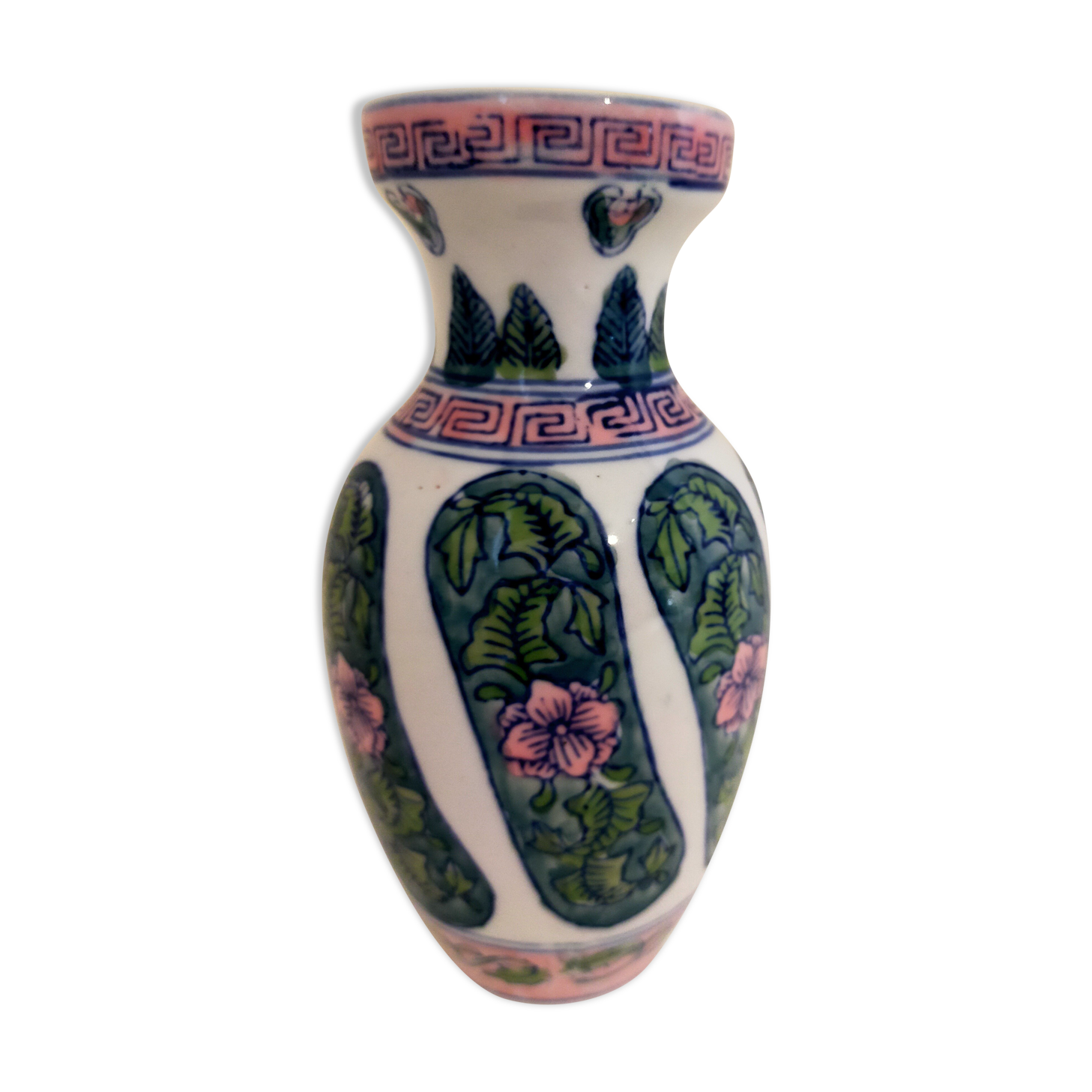 Chinese style porcelain vase