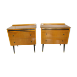 Pair of small drawers vintage