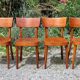 4 "classic" bistro chairs from Horgen-Glarus (Switzerland) 1950s