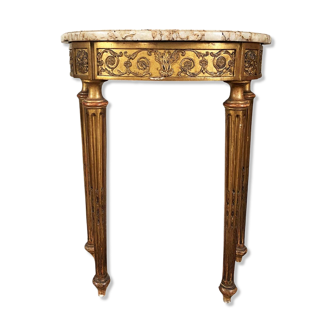 Console "Demi-Lune" Style Louis XVI Période Napoléon III