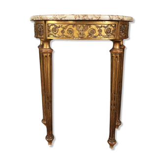 Console "Demi-Lune" Style Louis XVI Period Napoleon III