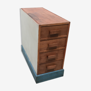 Block of 4 drawers office