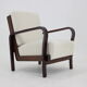 1940s Art Deco Armchair, Czechoslovakia