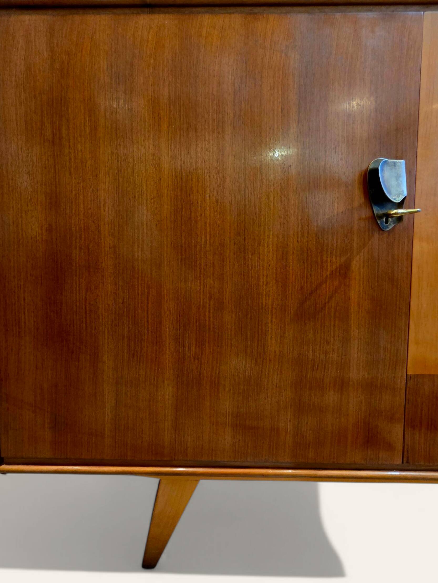 Teak and rosewood enfilade "Jules Perrenoud"