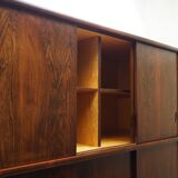 Armoire en palissandre, design danois, années 1970, production : Danemark