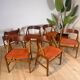 Set of 6 Model 71 chairs by Henning Kjærnulf for Boltinge Stolefabrik, 1960s