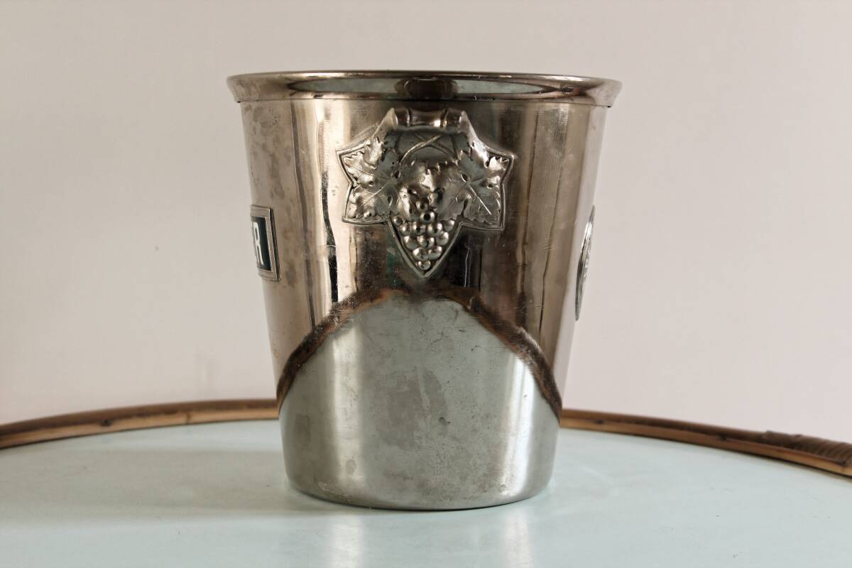 Art deco Champagne bucket, Piper Heidsieck Reims