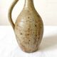 Vase carafe en grès pyrité vintage