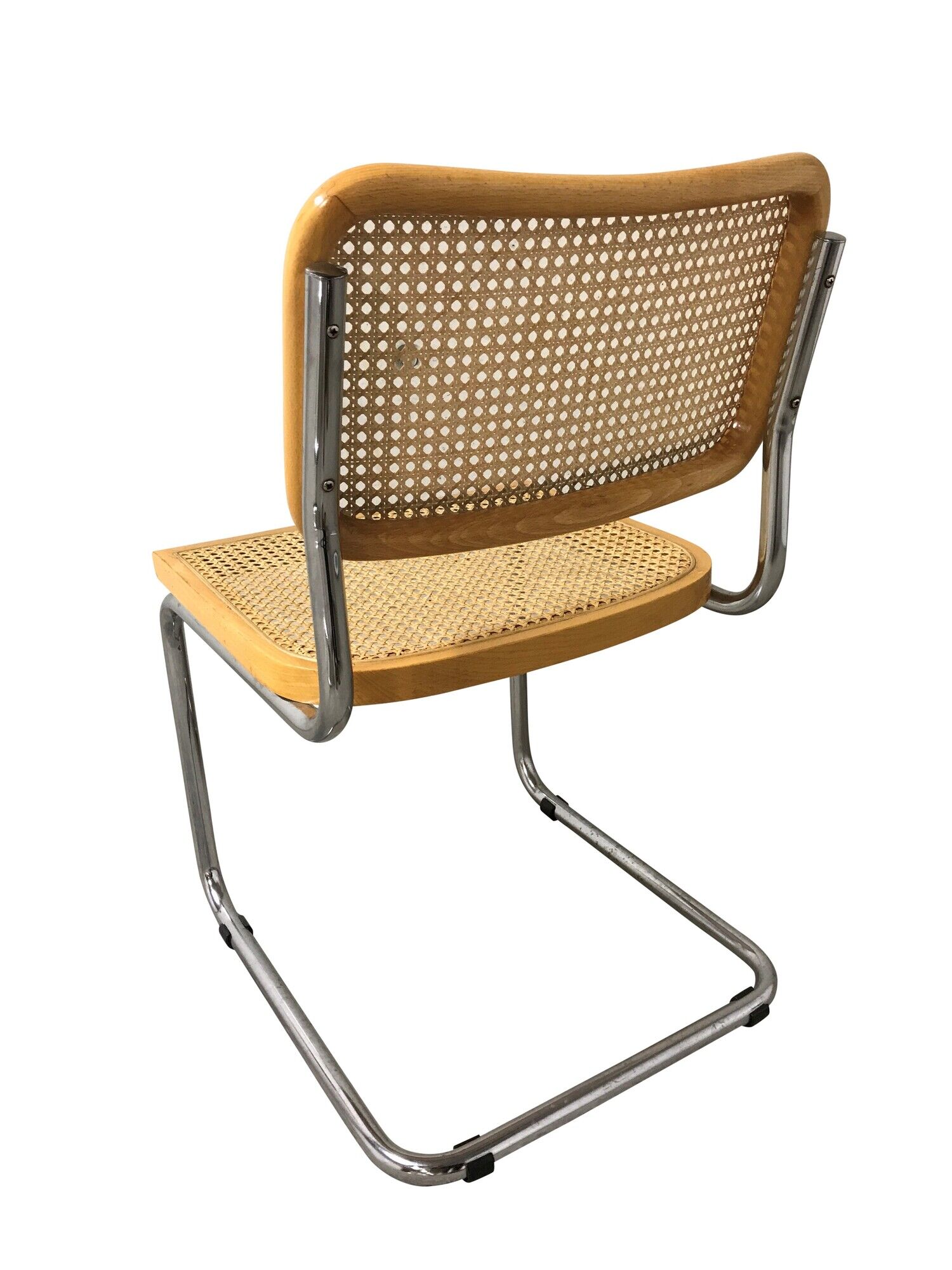 Lot de 6 chaises par Marcel Breuer Cesca fabriquées en Italie années 1970