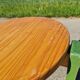 Set of 3 stackable pine stools