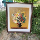 Oil painting bouquet
