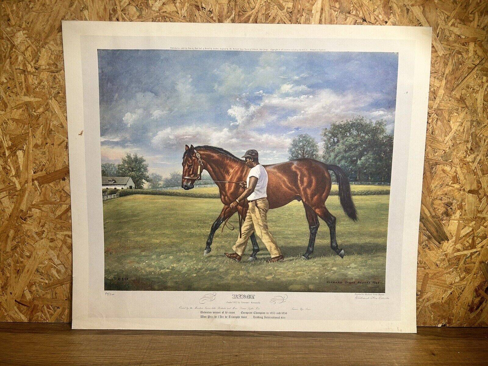 Richard Stone Reeves「Lamtarra」リトグラフ 名馬