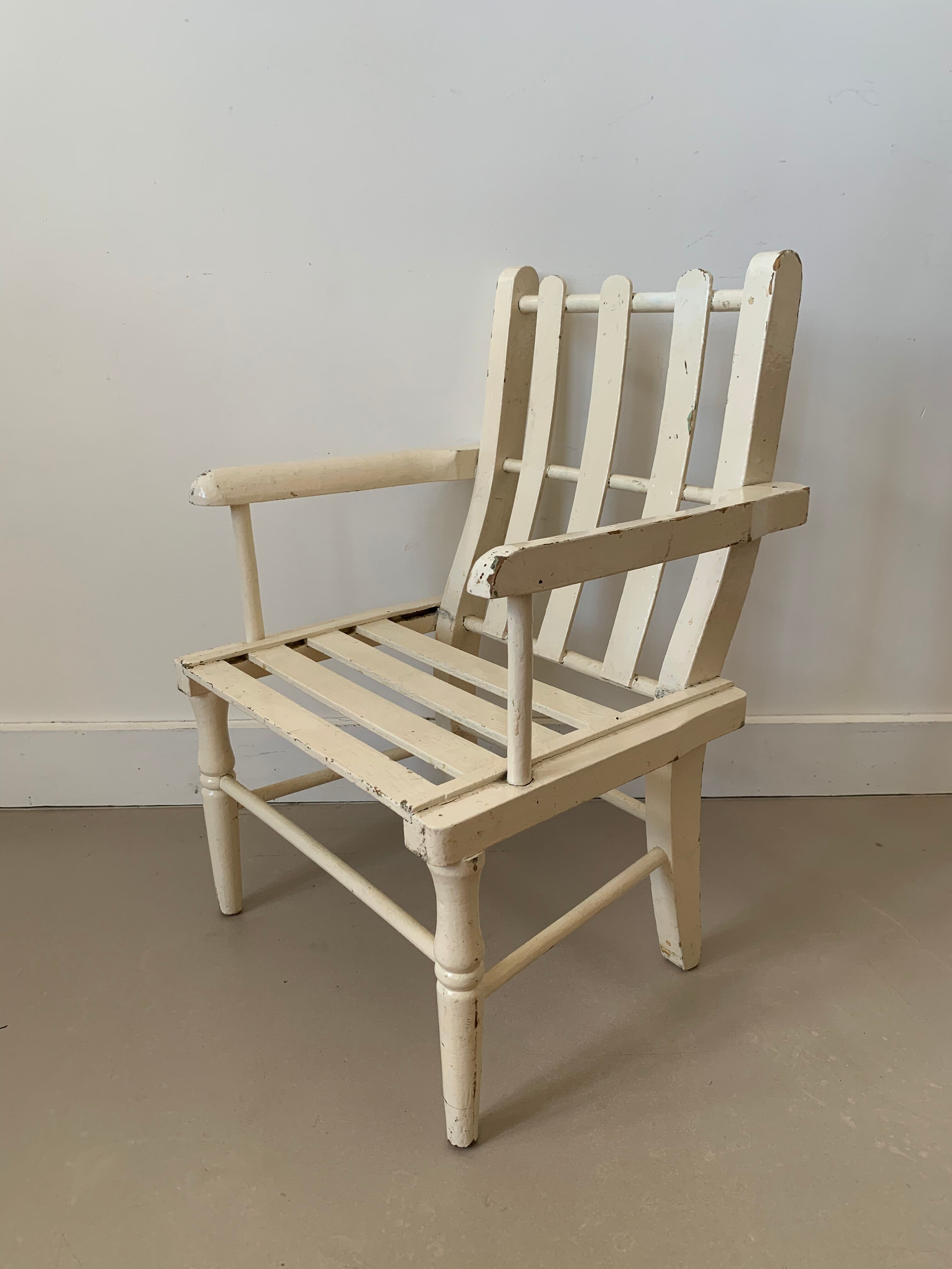 Fauteuil bois enfant