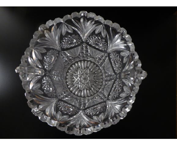 Cut glass champagne bucket