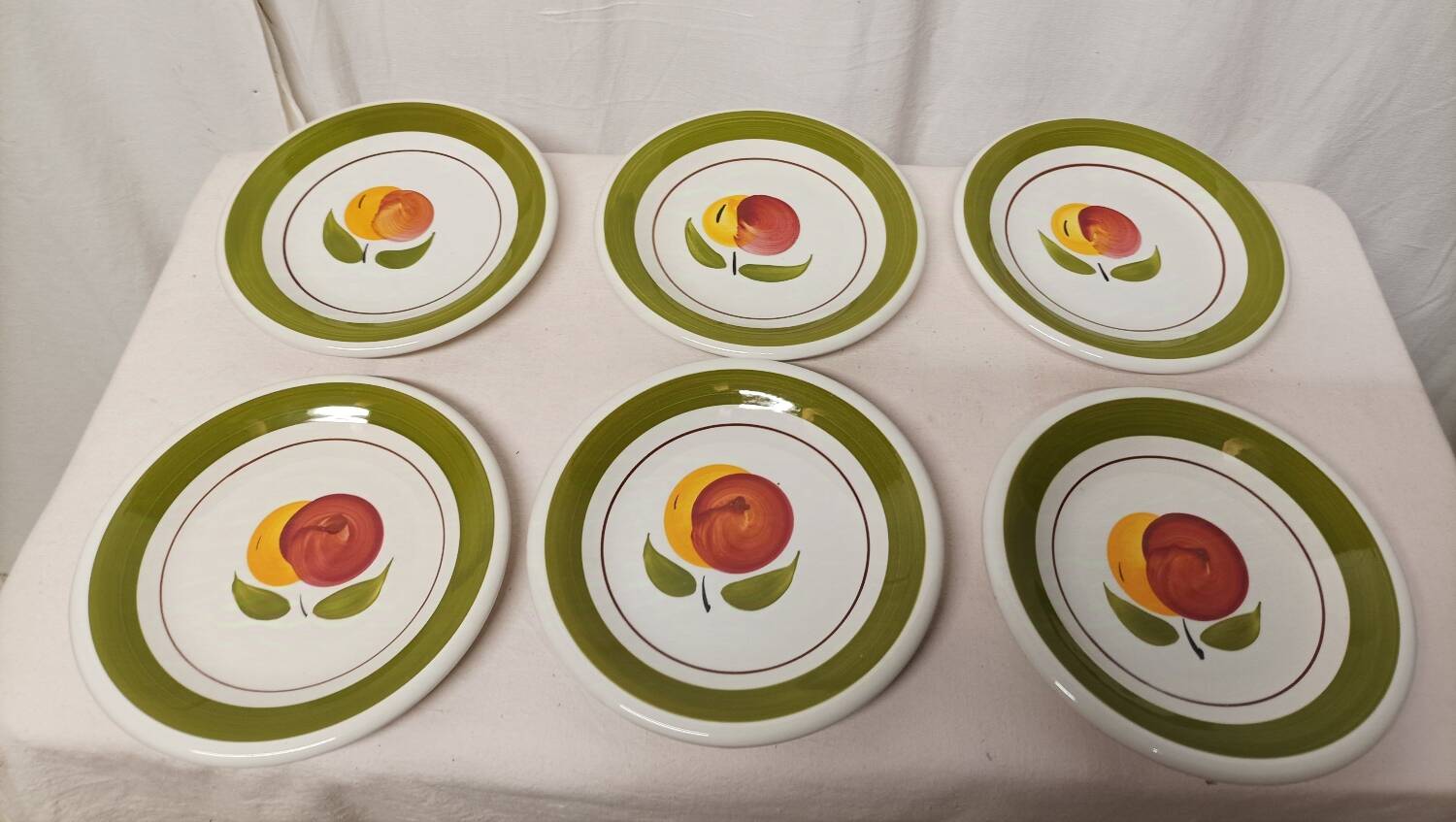Set of Primula Italy Vintage Dessert Plates