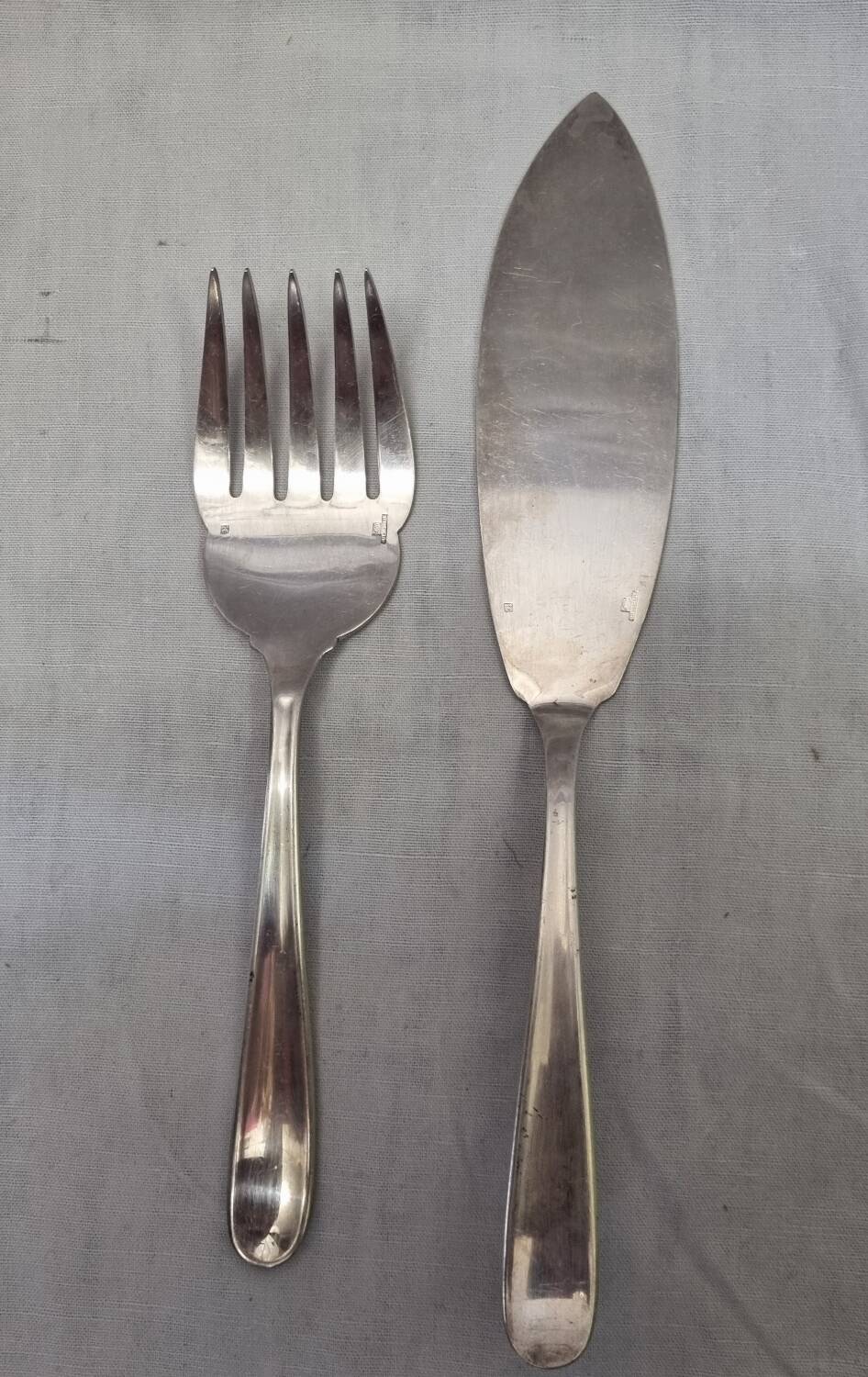 Couverts de service à poisson Christofle