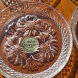 Vintage crystal coaster