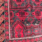 Tapis ancien  afghan Turkmen belutch fait main 110x220 cm
