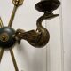 Double fire wall sconces in Empire style