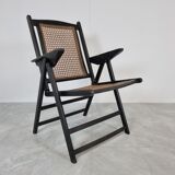 Mid century italian foldable chair, 1960s