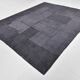 Tapis Kilim vintage surdimensionné gris cendré 8x10, 245x306 cm
