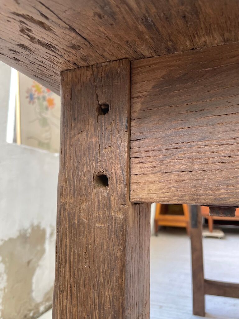Work farm table established oak