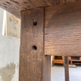 Work farm table established oak
