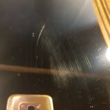 Golden shell mirror