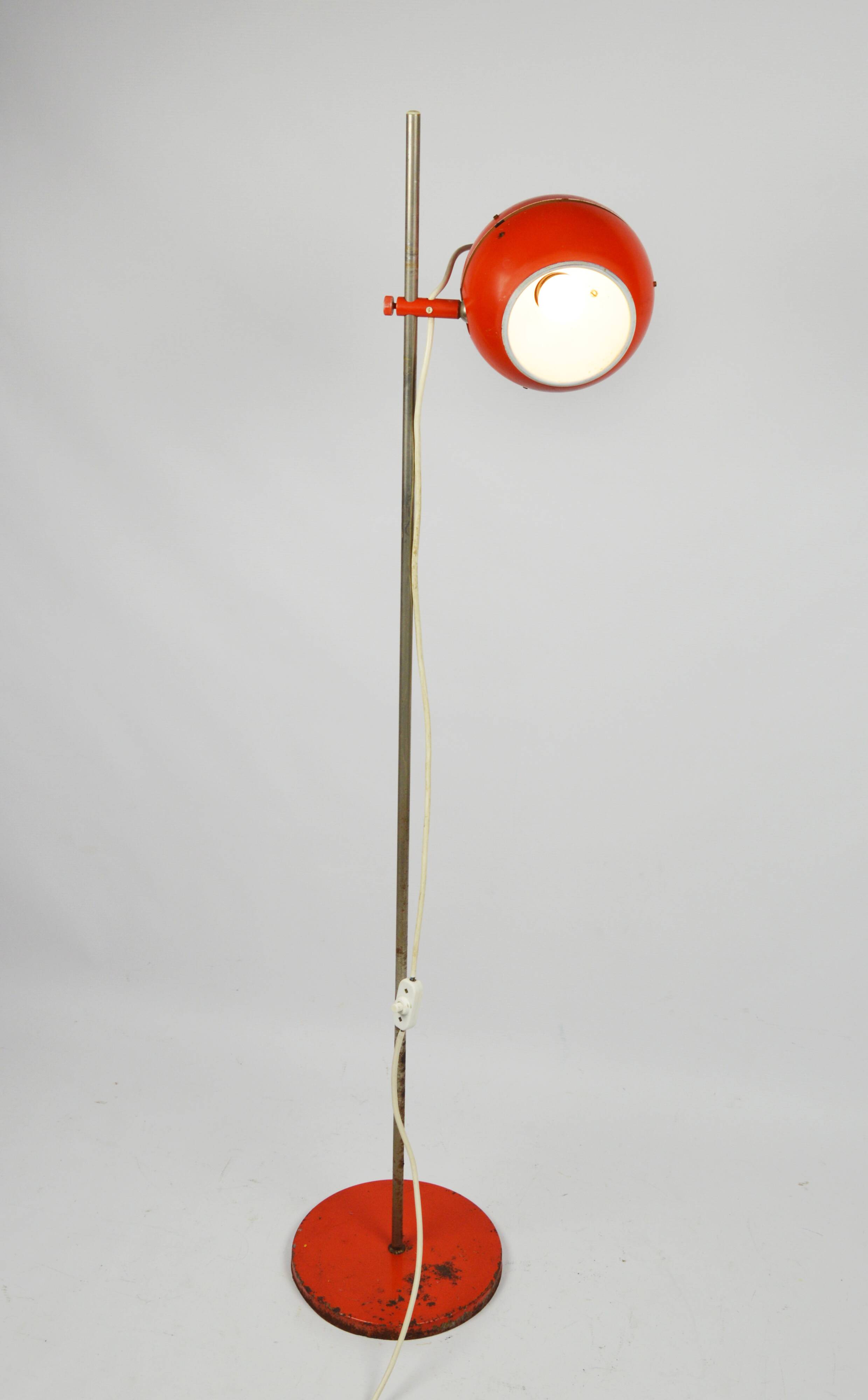 Space age floor lamp, 1970s