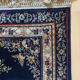 Oriental Persian carpet midnight blue 170x120cm