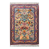 Oriental Rug Iran Isfahan 0.74X 1.08 M - Wool and Silk