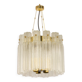 Grand Luminaire Ceiling Light in Glass Limburg, Germany, 1970s