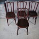 4 Thonet chairs
