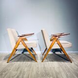 Pair of armchairs "Bunny" Proj. Józef Chierowski "Bunny" 1960'