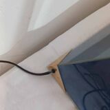 Lampe de Table Vintage Création P Bourguignon Objet d'Art Pyramide Années 1970