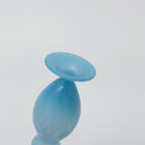 Vase soliflore blue glass