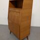 Secretary wooden and rattan office of the 50s/60s
