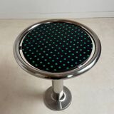 Chrome side table