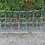 Wrought iron bench
