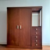 Armoire art déco acajou